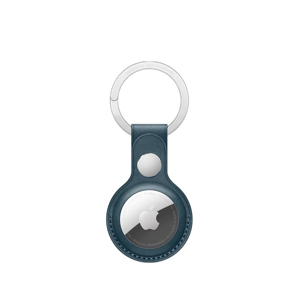 Apple - AirTag Leather Key Ring