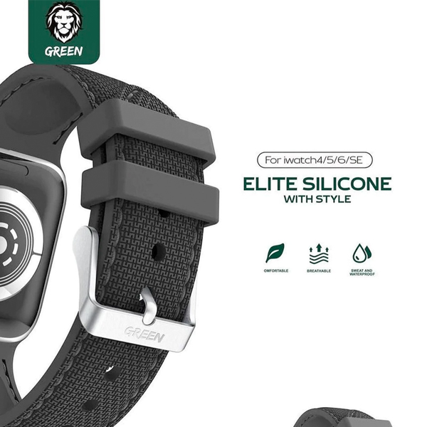 Greenlion Elite Silicone Strap for Apple Watch