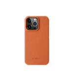 Melkco - Lai Chee Pattern Premium Leather Snap Cover Back Case