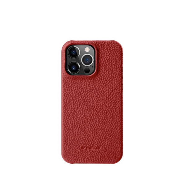 Melkco - Lai Chee Pattern Premium Leather Snap Cover Back Case